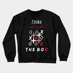 Tic-tac-toe. Crewneck Sweatshirt